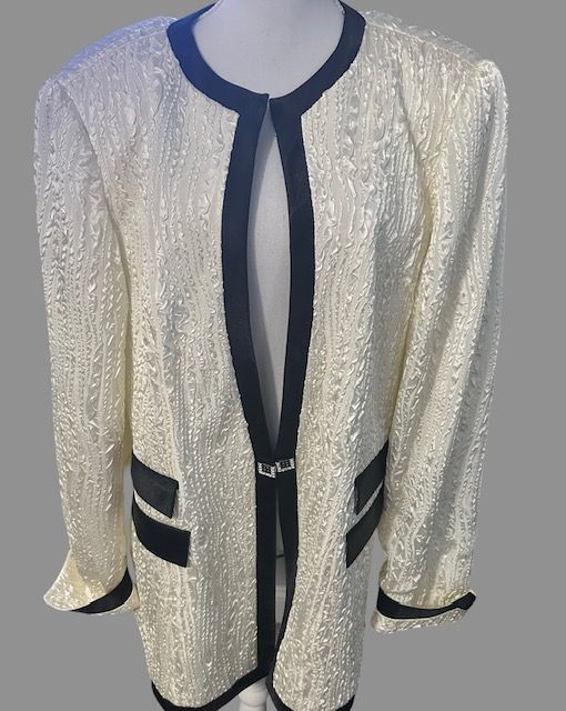 Ruffled Blazer