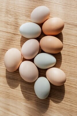 Dozen Fresh Chicken Eggs