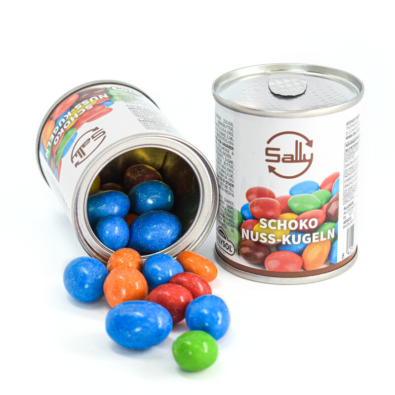 Schoko Nuss Kugeln Bunt 48* 50g