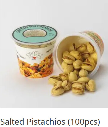 Salted Pistachios 100 * 70 gr