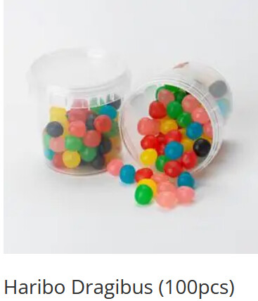 Mega Tubz Dragibus 100* 90 gr