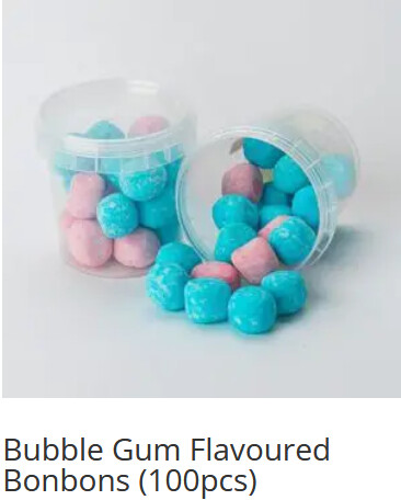 Mega Tubz Bubble Gum Bonbons 100* 90 gr