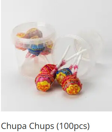 Mega Tubz Chupa Chups 100* 90 gr