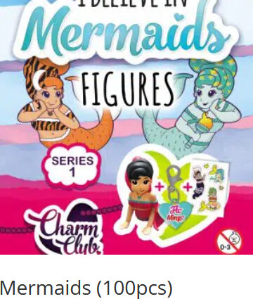 Mermaids (65mm Kapseln) 100 Stück