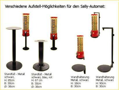 Standfuß für Sally oder Pringles gebraucht der 2te von links auf dem Bild