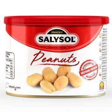 750g Salysol Erdnüsse gesalzen: 3 x 250g Dose