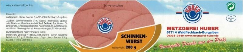 Schinkenwurst