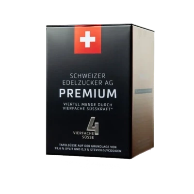 Schweizer Edelzucker Premium Zucker – 500g Design Dose