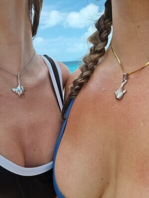 Gold Whale Shark Necklace