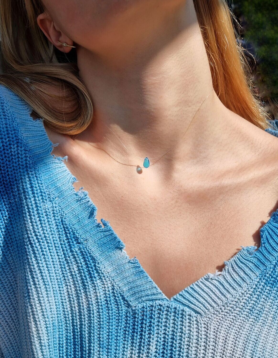 Mermaid Tear Necklace