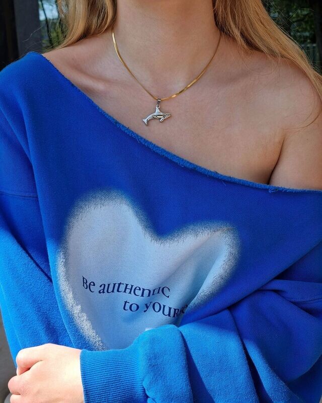Gold Orca Necklace