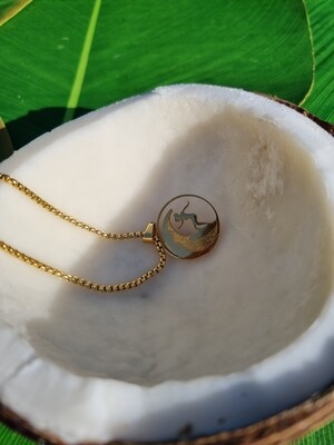 Gold Surfer Necklace