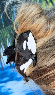 Orca Hair Clip