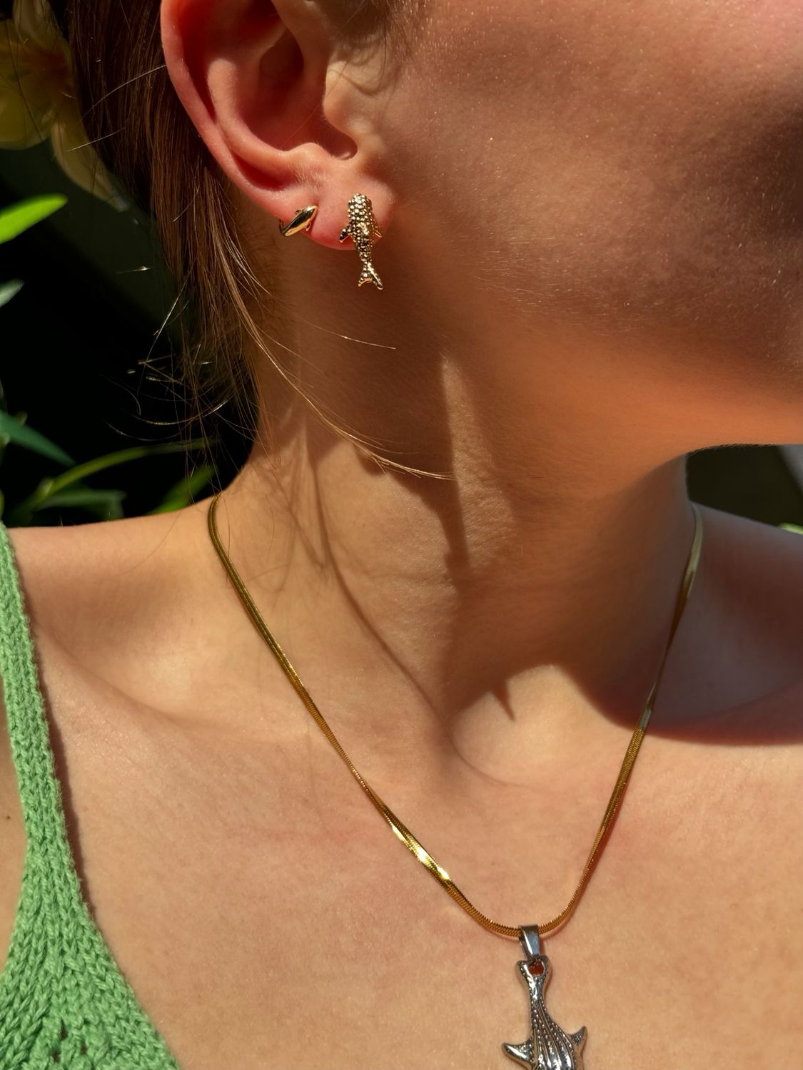 Whale Shark Earrings