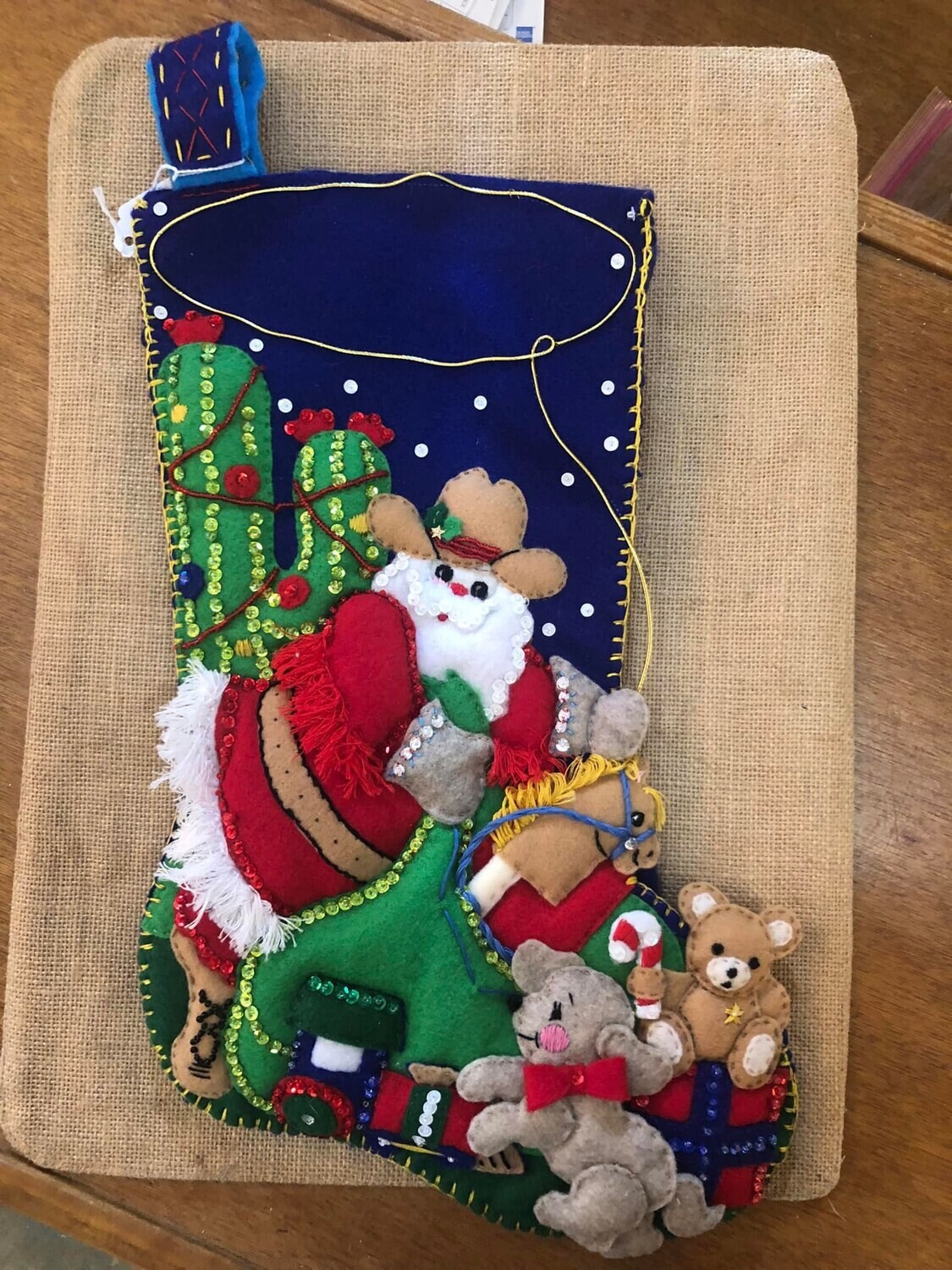 Handmade Christmas Stocking