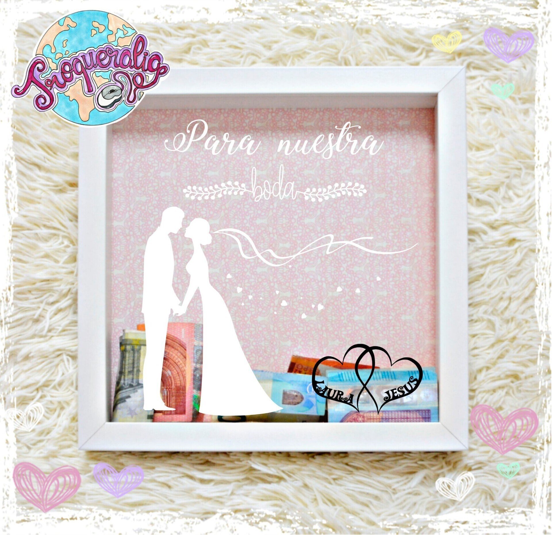 Cuadro Hucha Personalizado