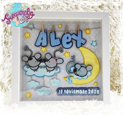 Cuadros Bebé personalizados