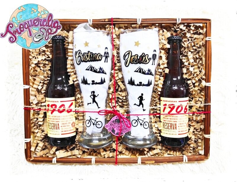 Pack de cerveza doble
