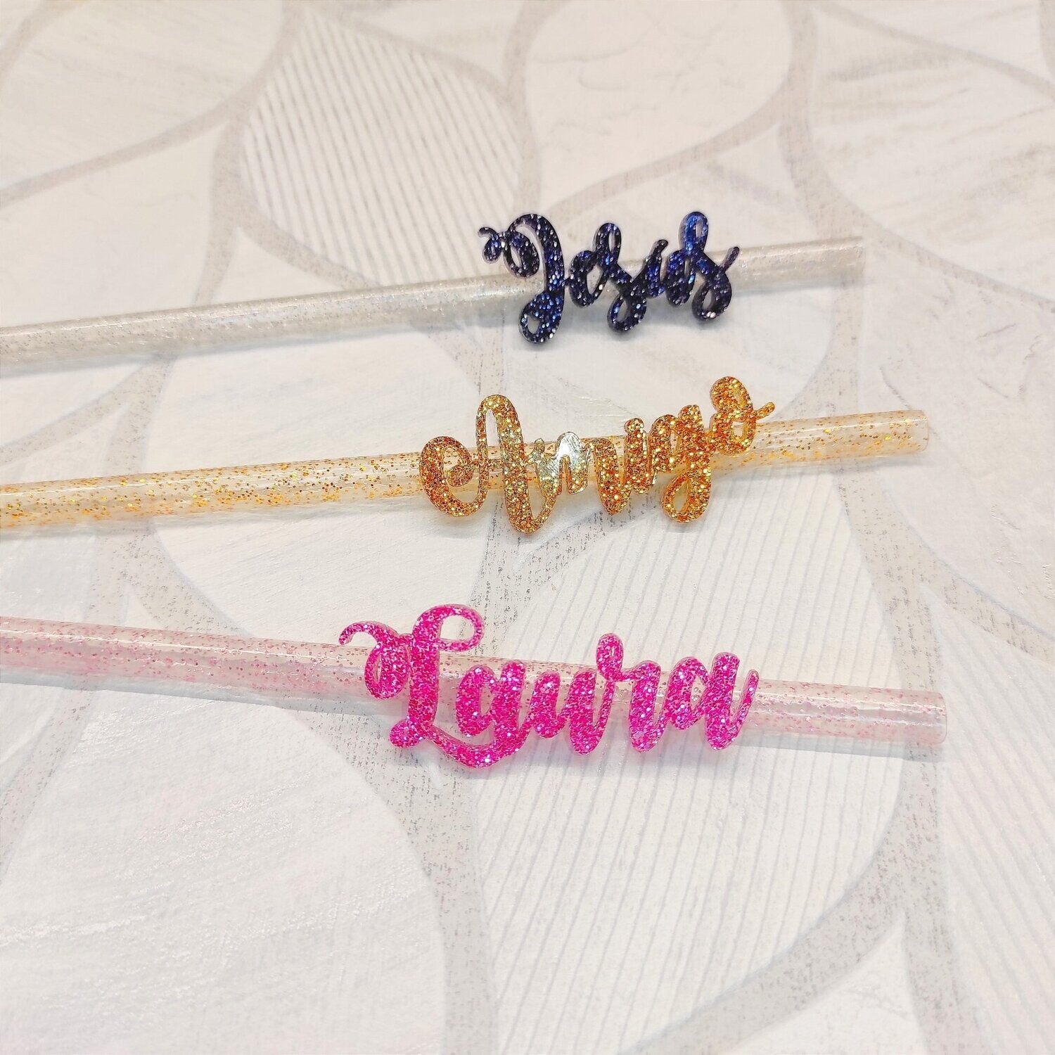 Pajitas personalizadas