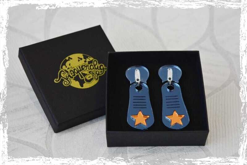 Pendientes cremallera