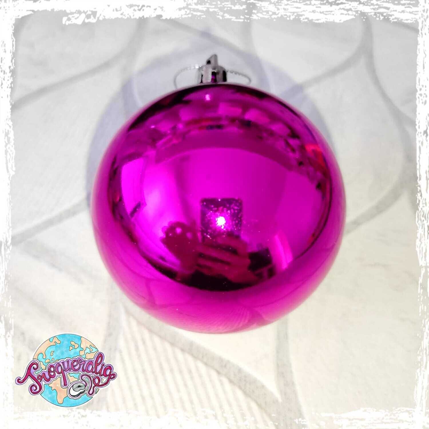 Bola de navidad Rosa espejo