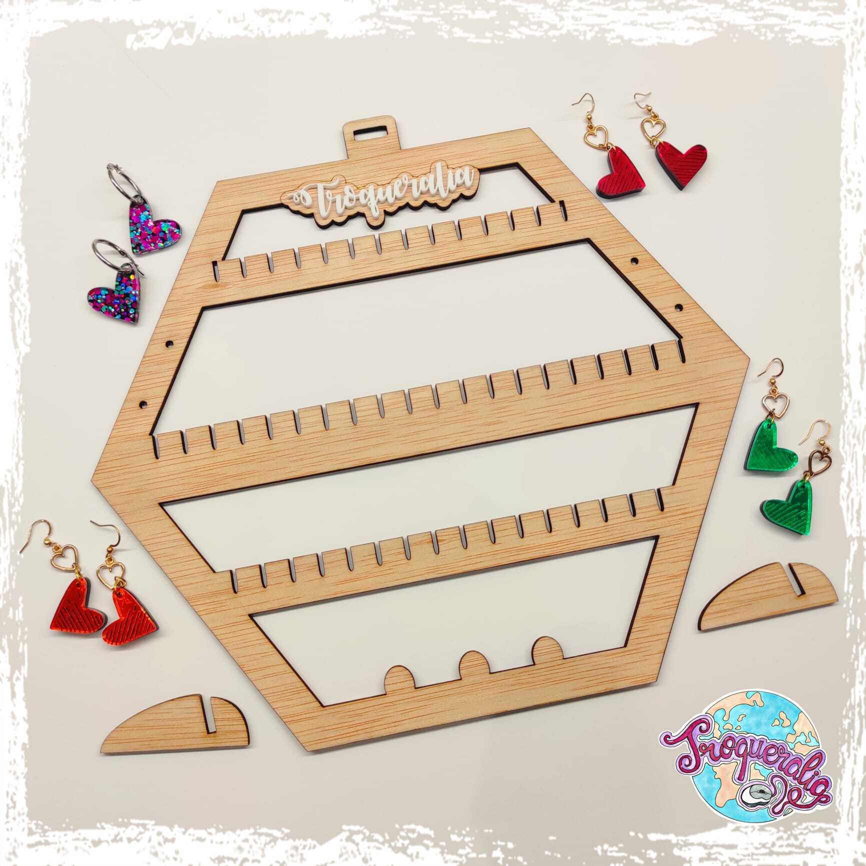 Organizador de pendientes modelo 2