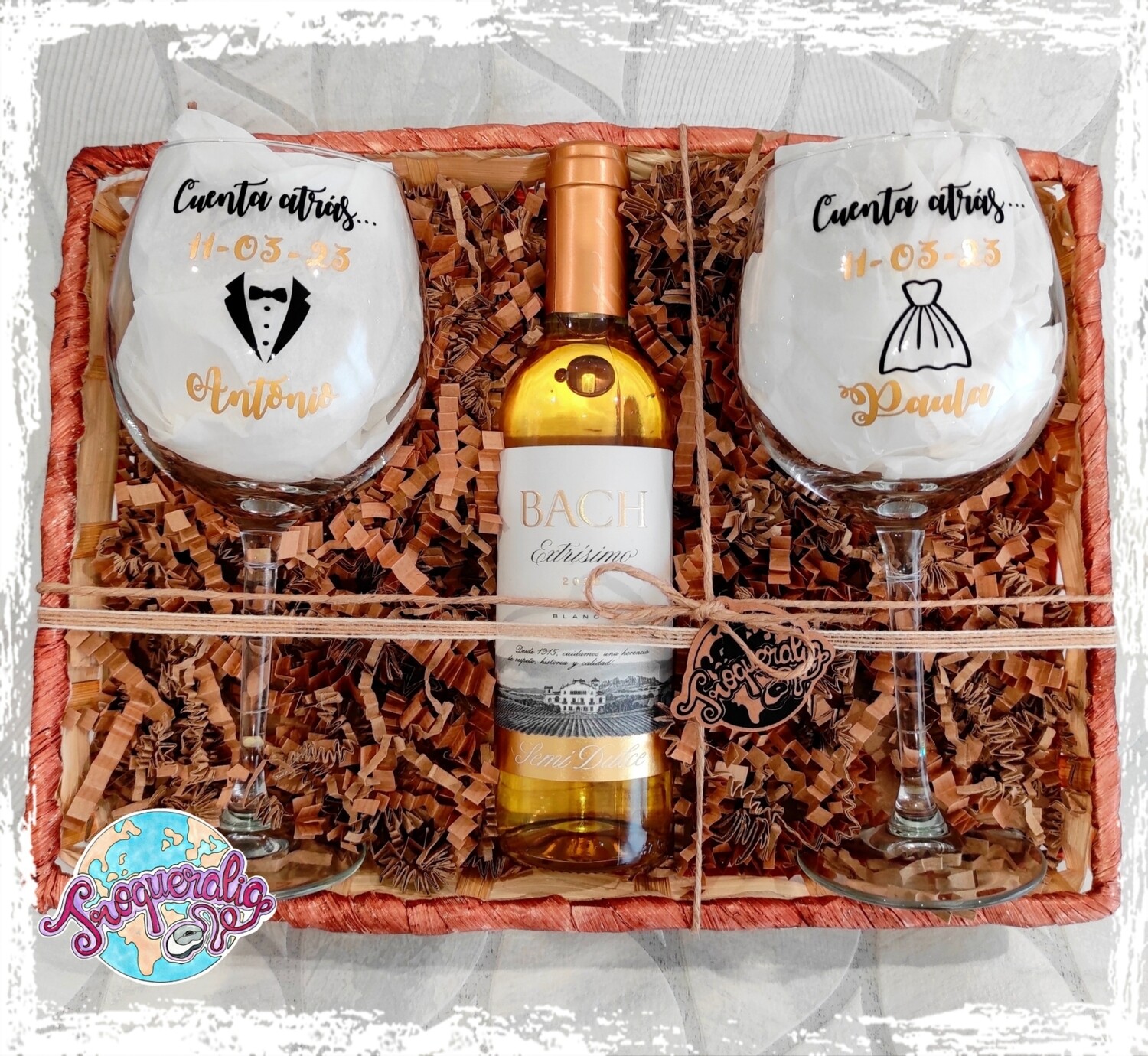 Pack de Vino personalizado