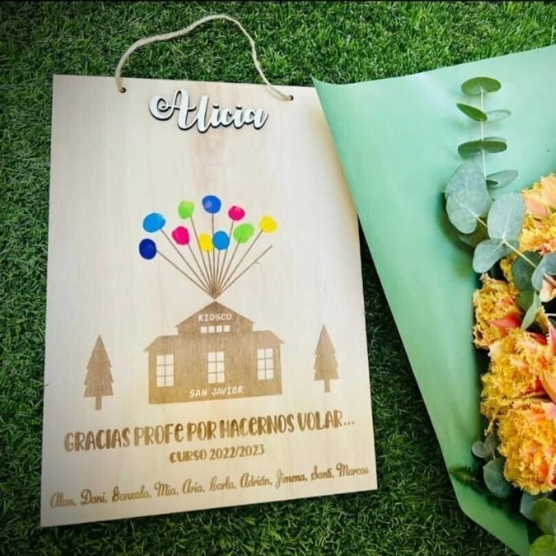 Tabla personalizado para huellas