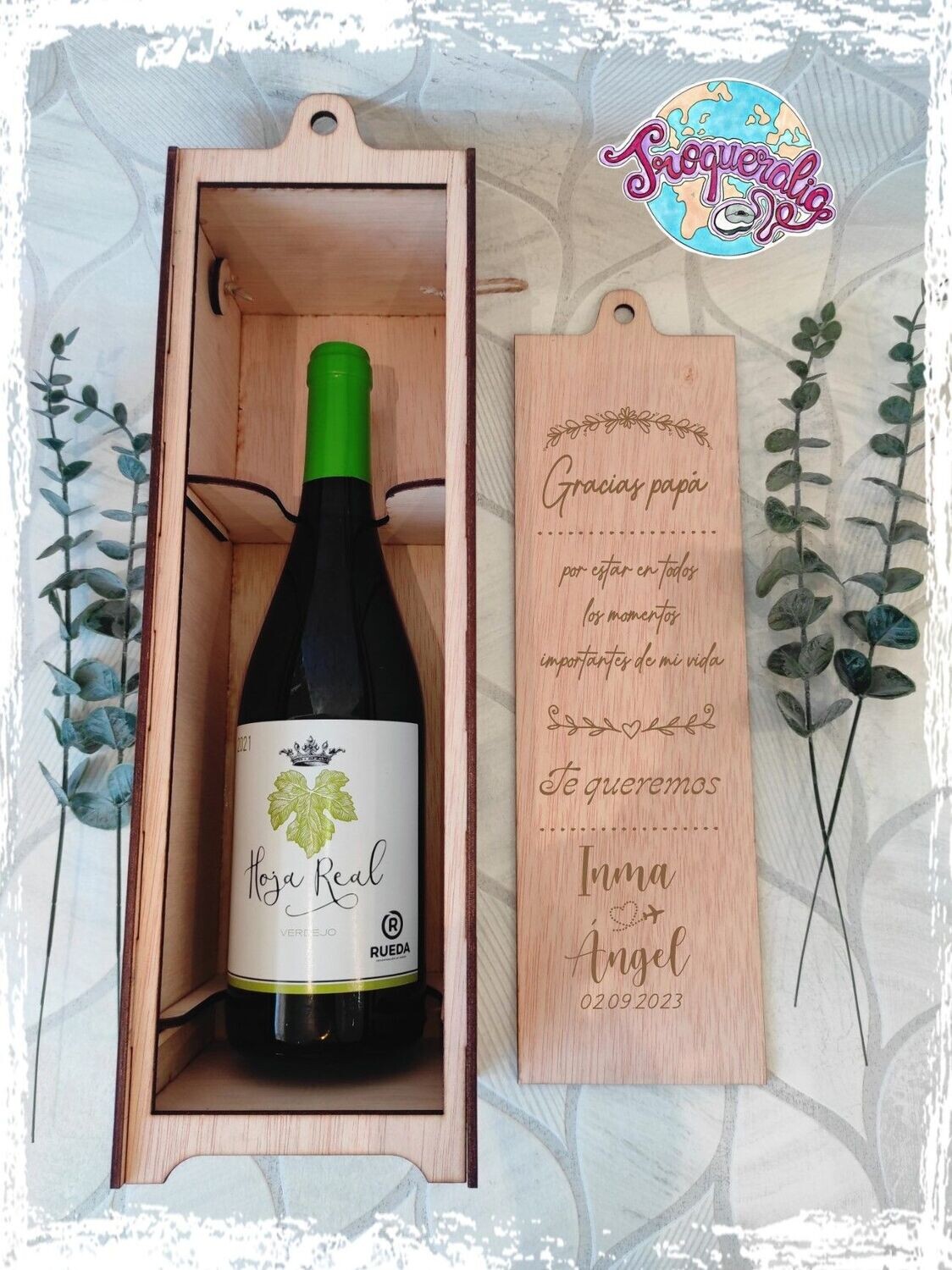 Caja para vino