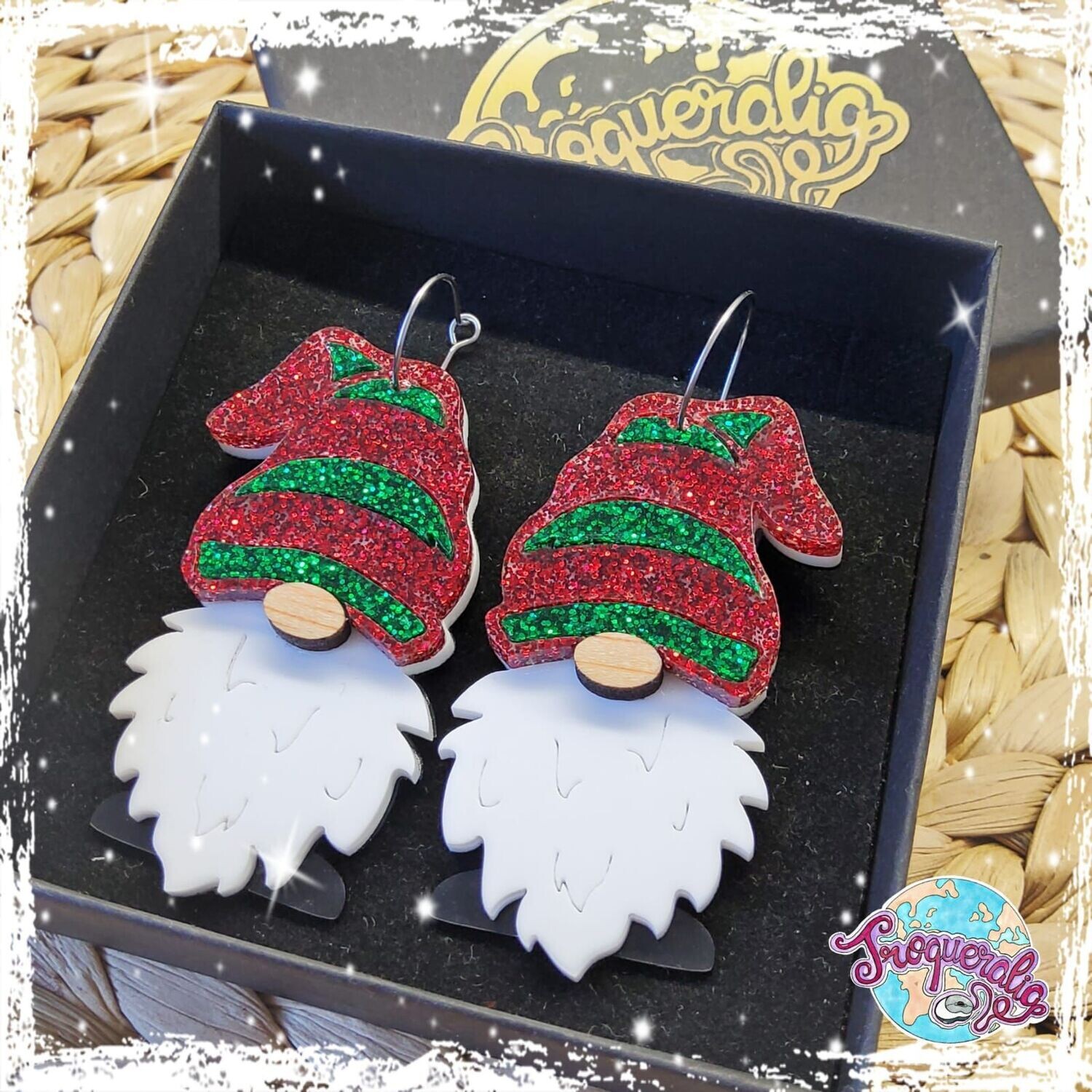 Pendientes nomo navidad