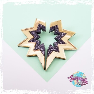 Pendientes Half Star