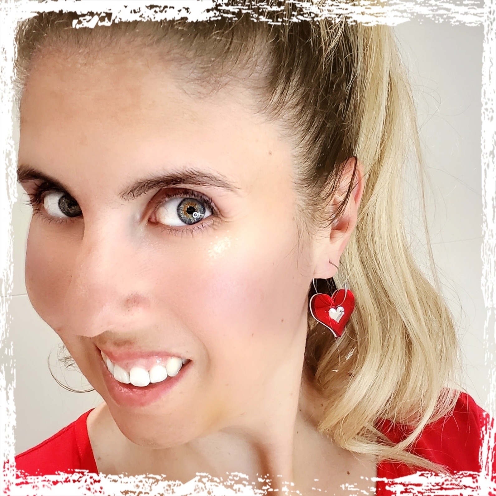 Pendientes San Valentín fuego