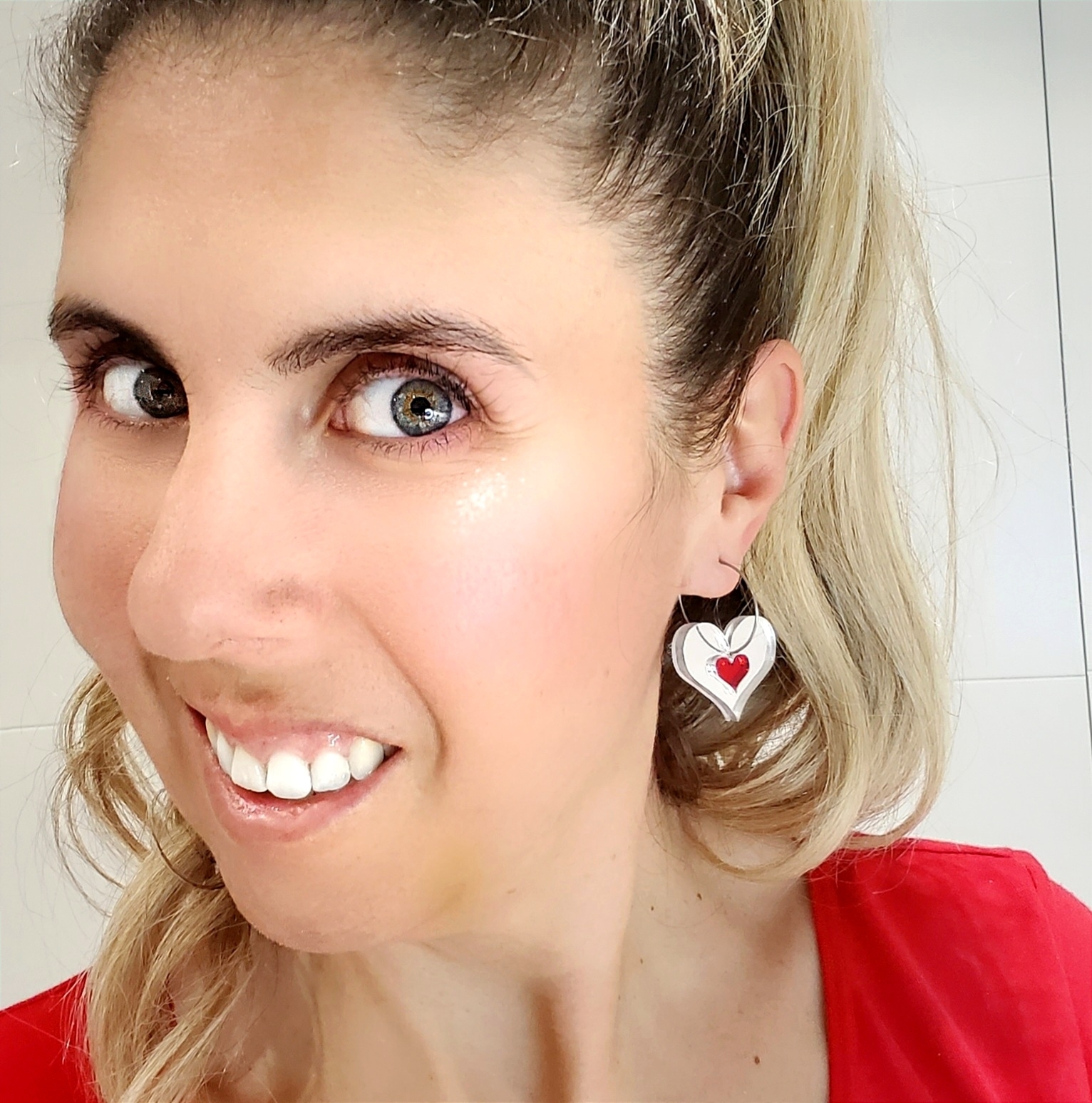 Pendientes San Valentín aire