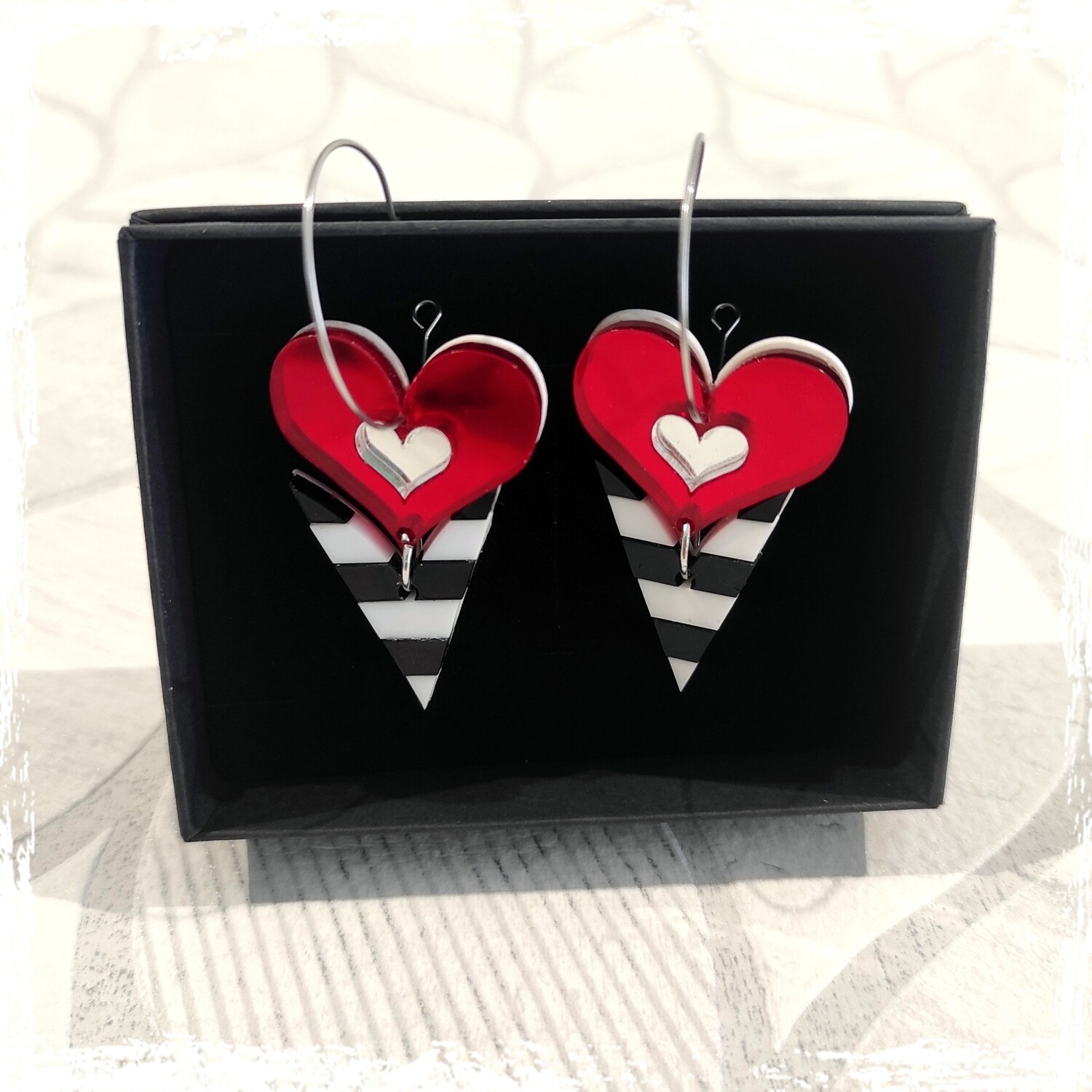 Pendientes San Valentín Lluvia