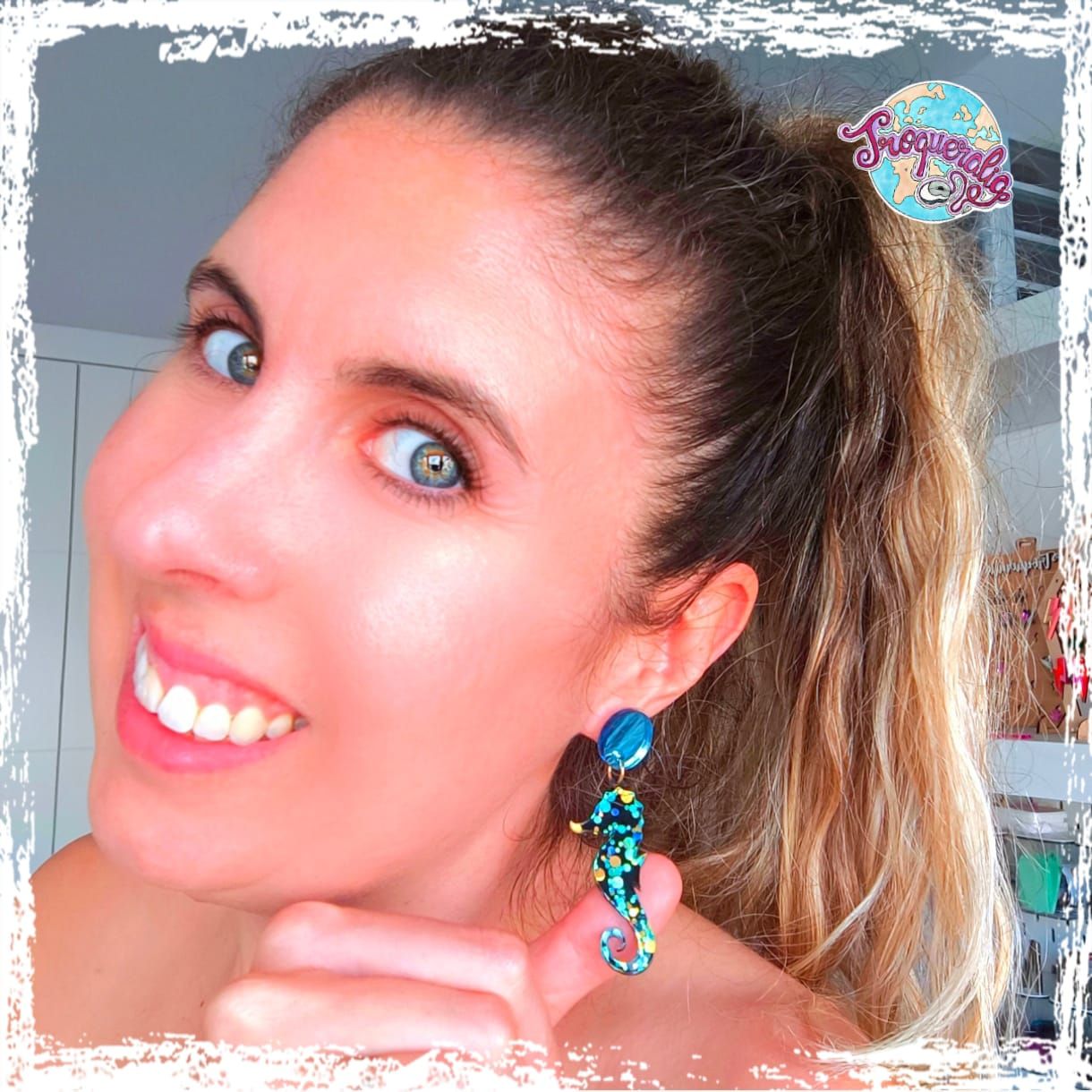 Pendientes caballitos Mar Menor