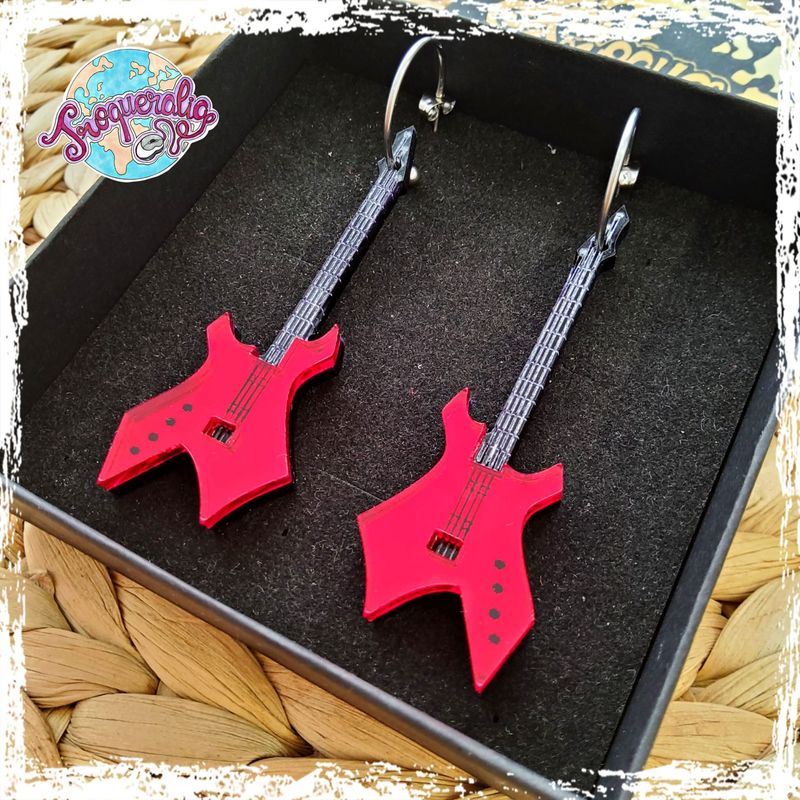 Pendientes guitarra