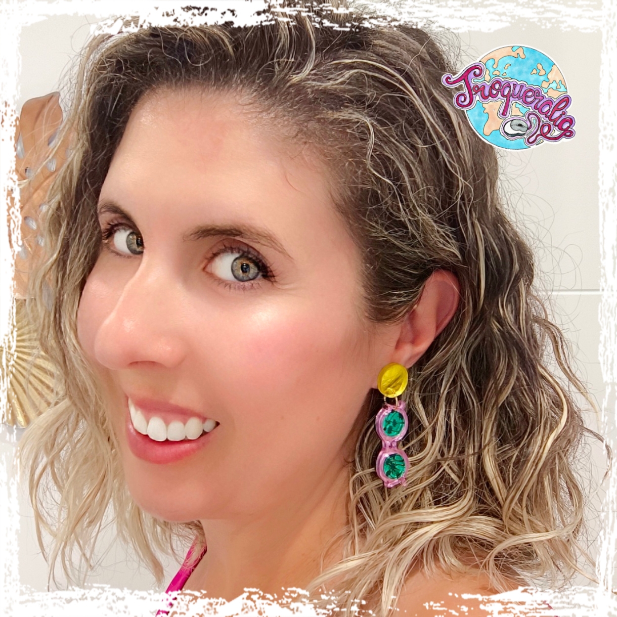 Pendientes gafas sol