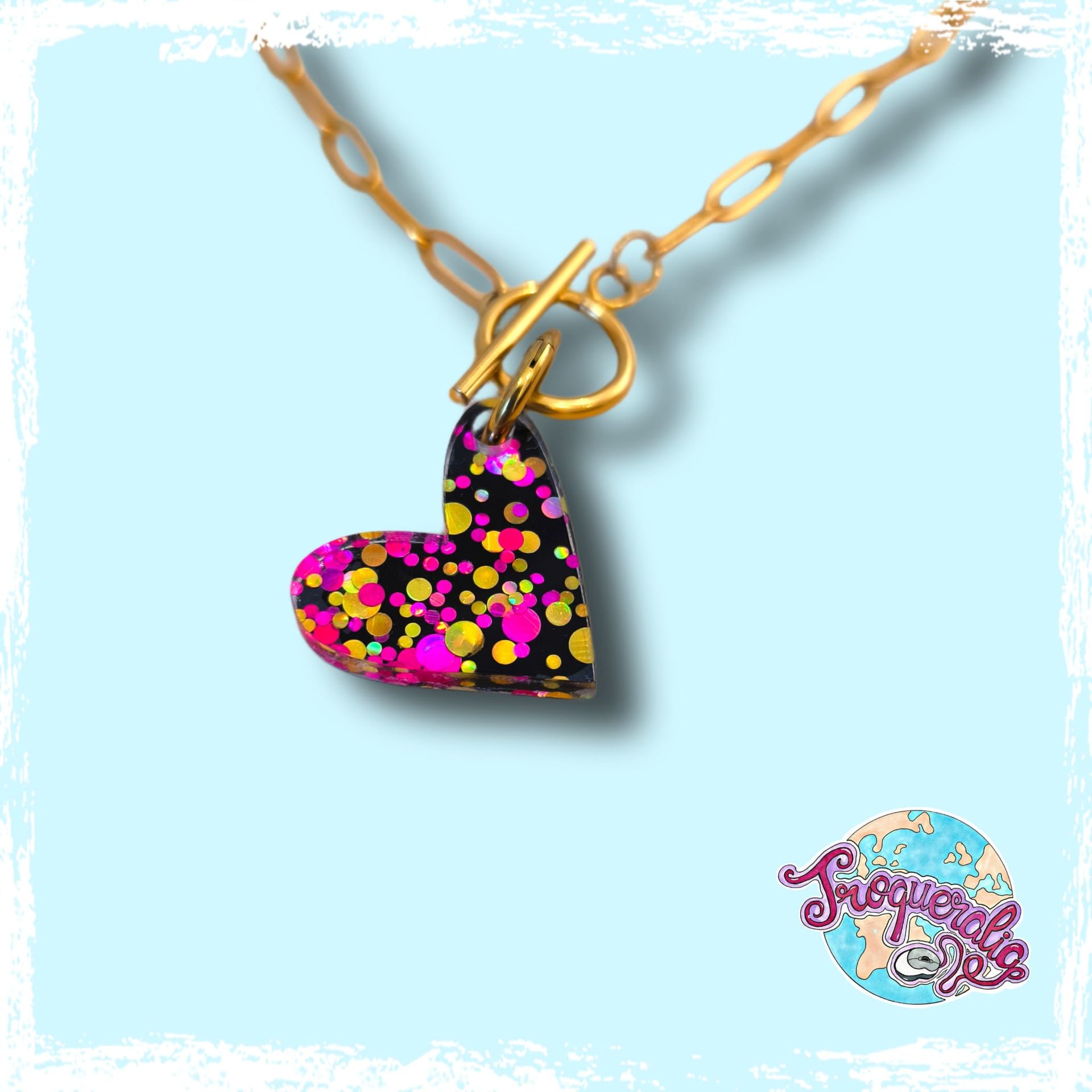 Colgante Corazon fantasía