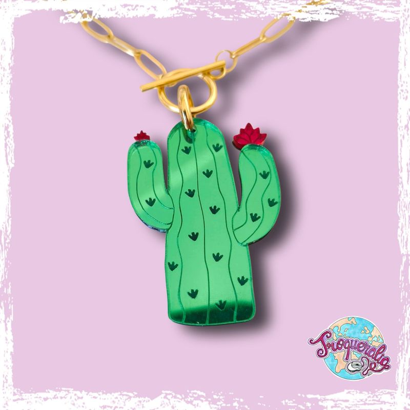 Colgante cactus
