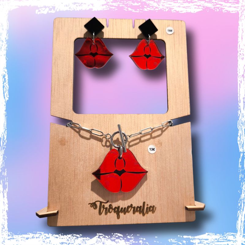 Pendientes Besos