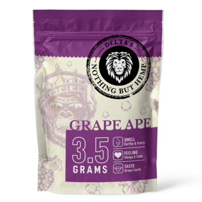 Grape Ape | Delta 8 Flower | 3.5 Grams