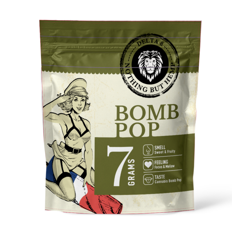 Delta 8 Flower | Bomb Pop | 7 Grams Delta 8 Flower | Bomb Pop | 7 Grams
