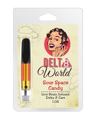 Delta 8 | 1 Gram Cart | Sour Space Candy Delta 8 | 1 Gram Cart | Sour Space Candy
