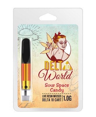 Delta 10 | 1 Gram Cart | Sour Space Candy Delta 10 | 1 Gram Cart | Sour Space Candy