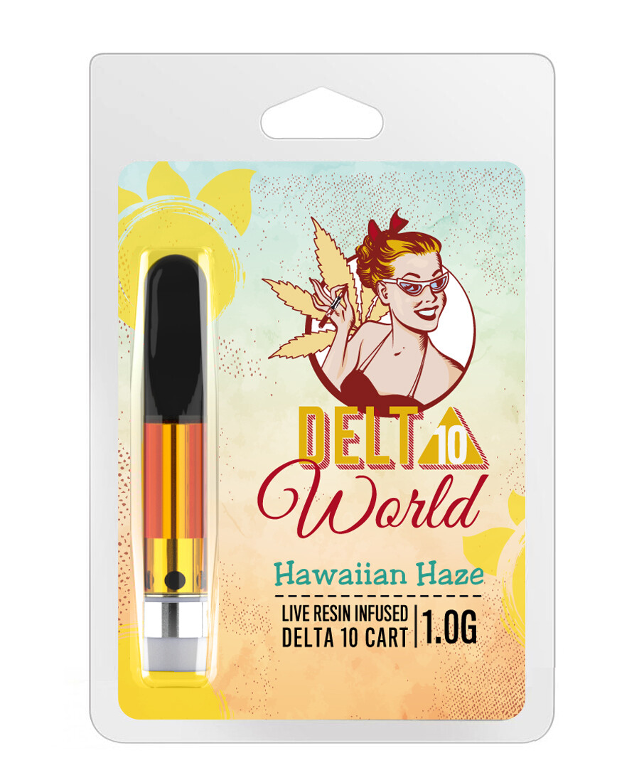 Delta 10 | 1 Gram Cart | Live Resin | Hawaiian Haze
