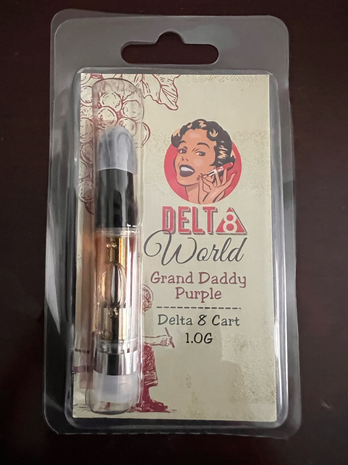 Delta 8 | 1 Gram Cart | GRAND DADDY PURP