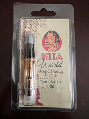 Delta 8 | 1 Gram Cart | GRAND DADDY PURP Delta 8 | 1 Gram Cart | GRAND DADDY PURP