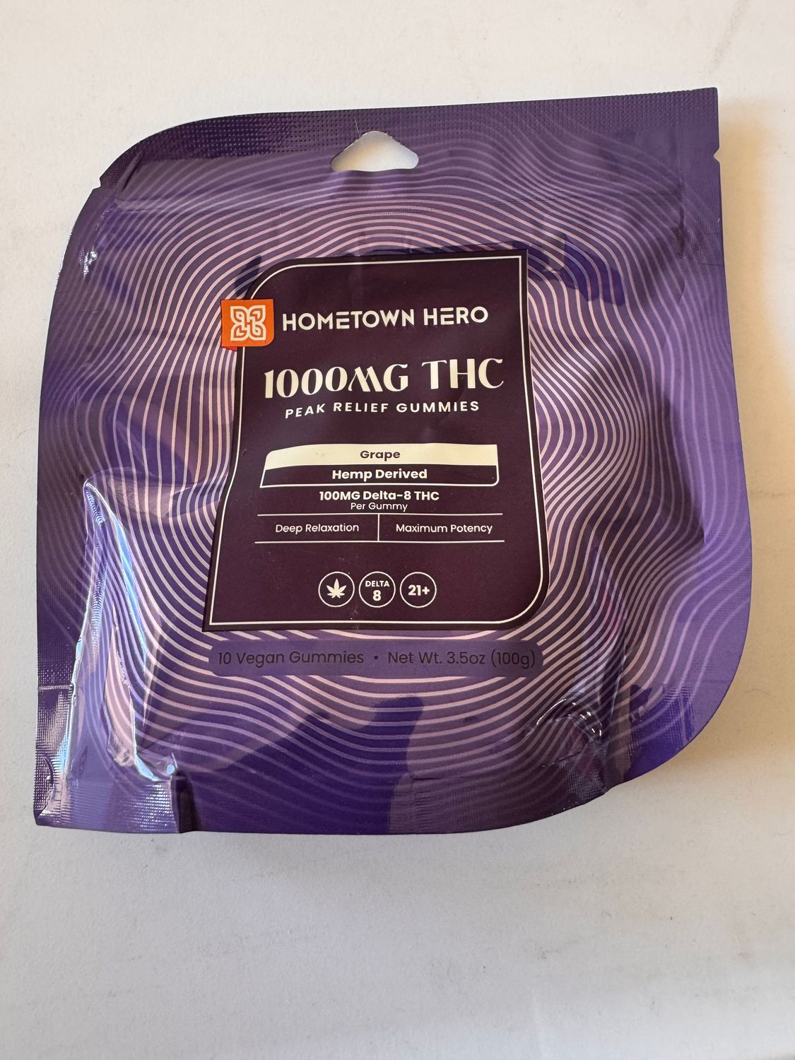 Hometown Hero Grape Peak Relief!