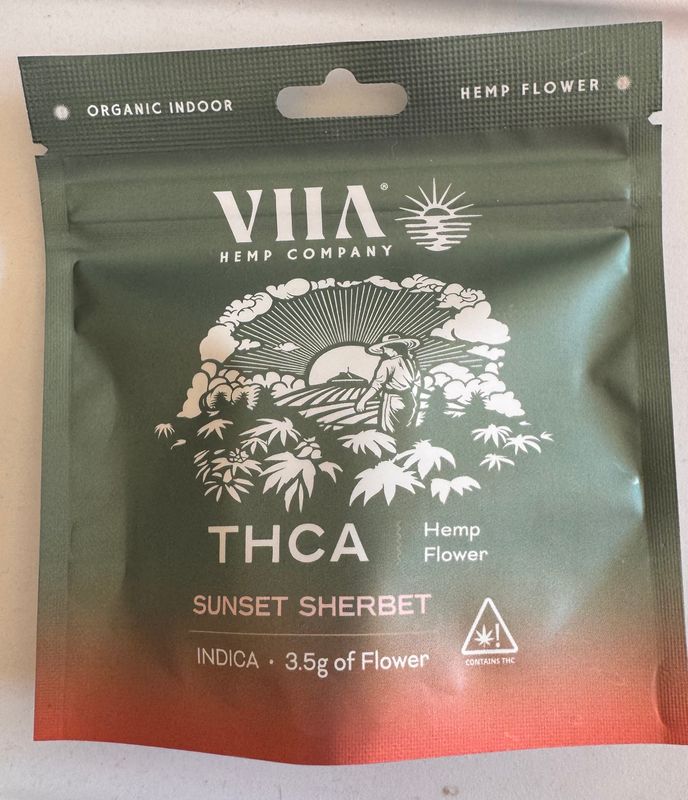 VIIA THCA Sunset Sherbet Flower (buy 2 get 1 free!)