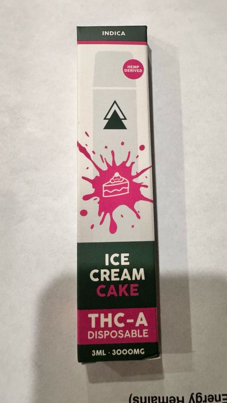 THCA 3 Gram Vape Ice Cream Cake